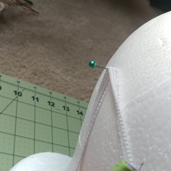 Floral cotton face mask 100% cotton - Picture 4 of 5